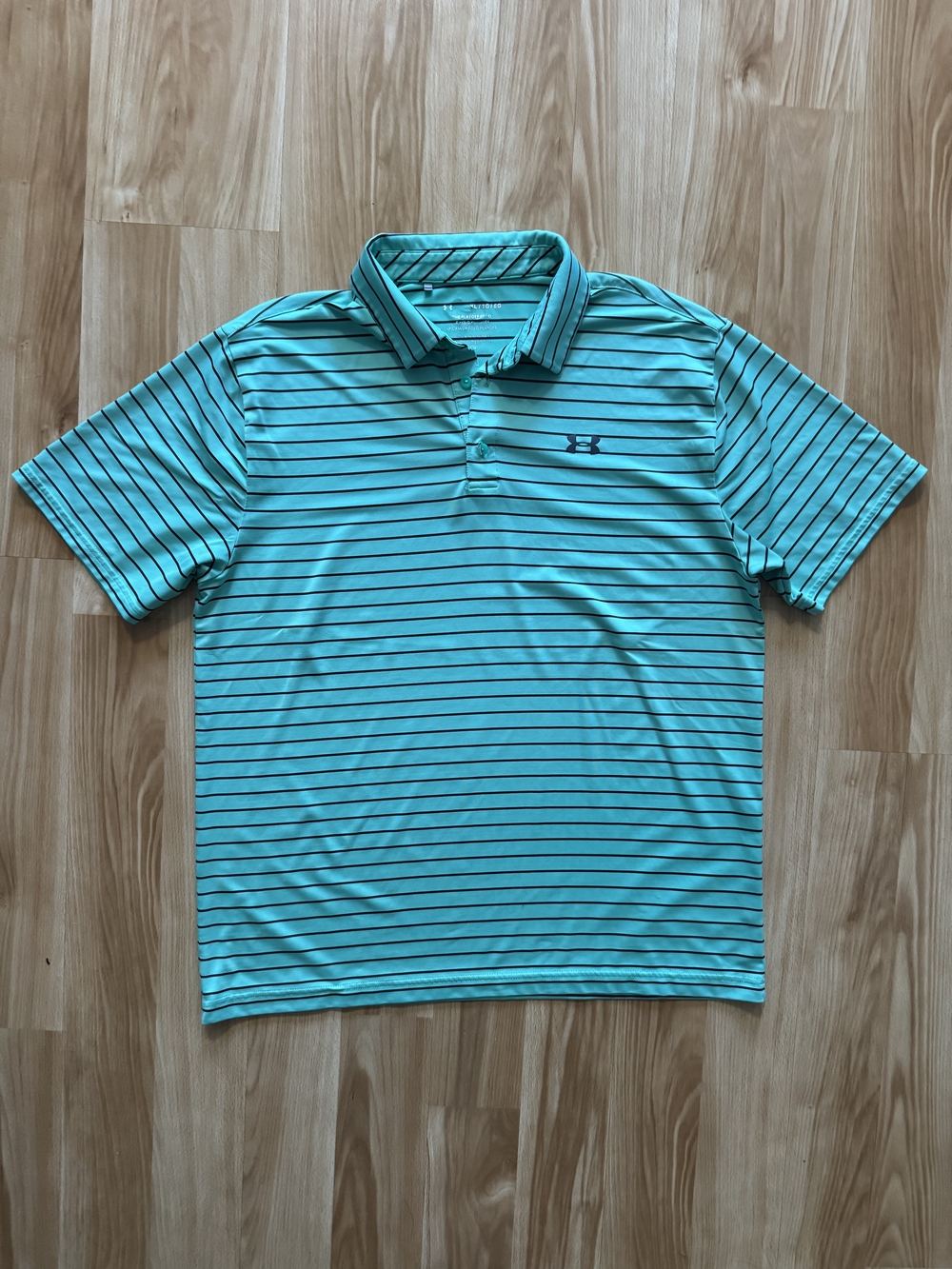 Under Armour Playoff Polo Performance Collared Golf Shirt- Men's XL